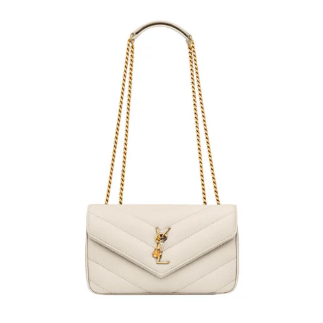 Bag  Small Matelassé Lambskin White – SL