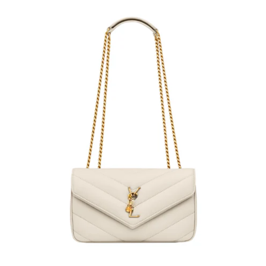 Bag  Small Matelassé Lambskin White – SL