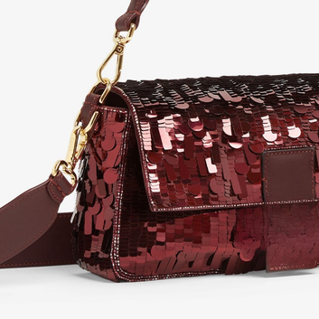 Bag Red Sequin & Leather – Fnd Bgtt