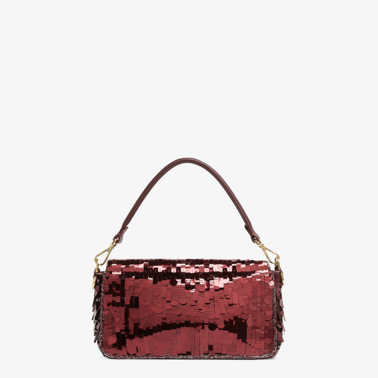 Bag Red Sequin & Leather – Fnd Bgtt