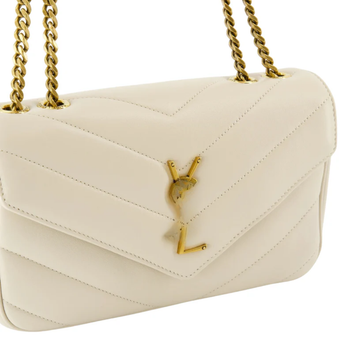 Bag  Small Matelassé Lambskin White – SL