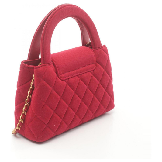 Bag Red Canvas Matlssé – Cnl Edition