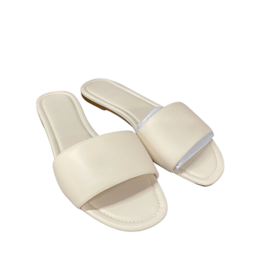 Lockup Leather Slide Sandal – CC