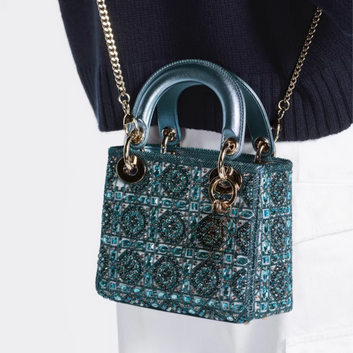 Mini Lady Bag With Pearls