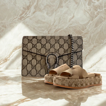 Set Dionysus Mini Bag & Angelina Flat Sandal – GC